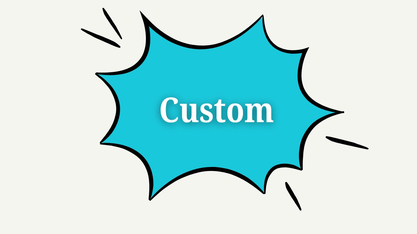 Custom Items